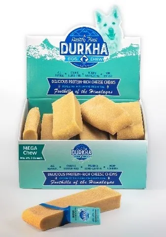 12pc Durkha Dog Chew PDQ Mega 9oz - Items on Sales Now